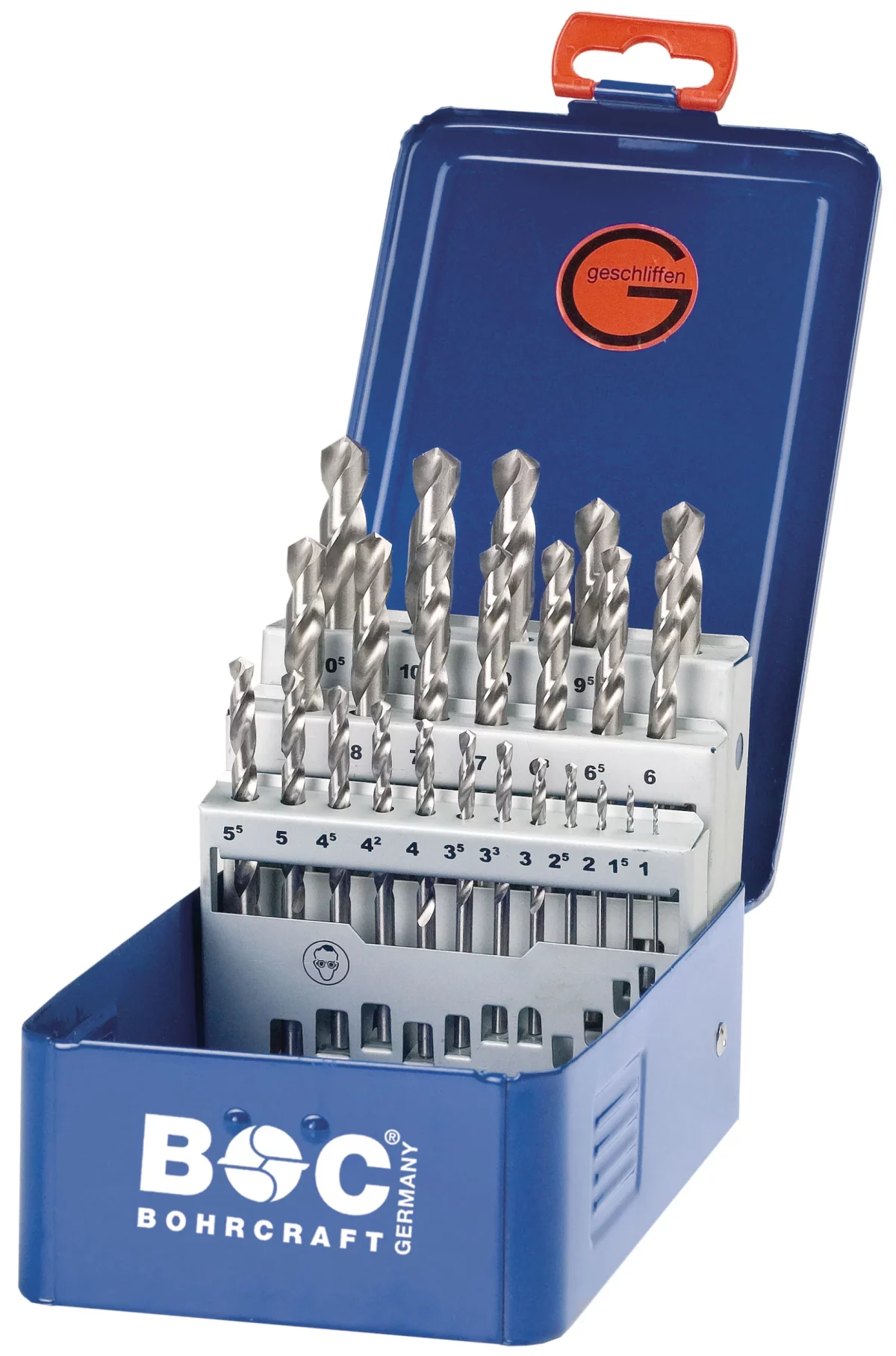 Borenset MG24 HSS-G DIN 338 // 1-10