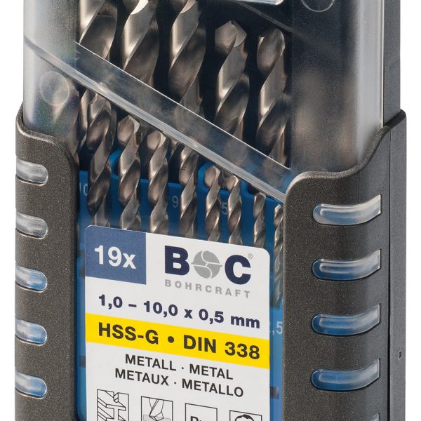 Borenset VG10 HSS-G DIN 338 // 1-10x0
