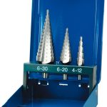 Trappenboorset STB3 HSS Metalen Cass. // Gr. 1 - 2A - 3A / 3-dlg.