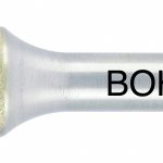 HM-Freesstift vorm F ronde boogenvorm // 16