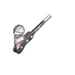 Blindesluiting 165 mm geel