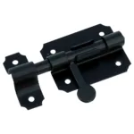 Plaatgrendel 65mm zwart