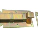 Schuifje met bocht 60mm Geel