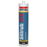 Silirub 2S Sanitair voegkit - Transparant/Grijs - 300ml
