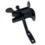 Automatische heksluiting 60 x 45 mm met pen Zwart