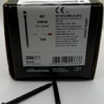 KKT Terrasschroeven 5x60 mm - Zwart T20 voldraad – 200 stuks