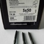 KKT Terrasschroeven 5x50 mm - Groen T20 voldraad – 200 stuks