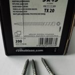 KKT Terrasschroeven 5x45 mm - Grijs T20 voldraad – 200 stuks