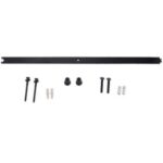 Verlengrail 900 mm zwart in combinatie te gebruiken met het schuifdeursysteem SP-52