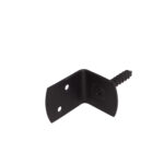 Vlechtschermsteun type L 35x30x40 mm - zwart verzinkt - per stuk