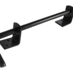 Grondgrendel 400 mm zwart