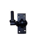 Plaatduim 16 verstelbaar zwart