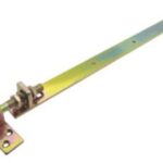 Verstelbare Duimheng + plaat compleet 67 cm - geel