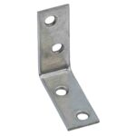 Stoelhoek 30 x 30 mm Verzinkt - 100 stuks per doos