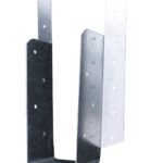 Raveeldrager met strip 190x71x104 mm - Houtmaat: 71 x 146 mm