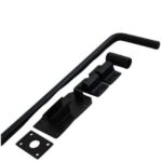 Grondgrendels 600 mm - diameter 16mm  zwart gepoedercoat