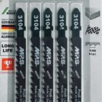 Decoupeerzaagbladen - Hout, T4 grof, 100 mm - 5 stuks