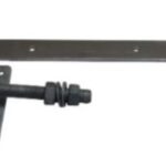 Verstelbare Duimheng + plaat compleet 60 cm - vuurverzinkt