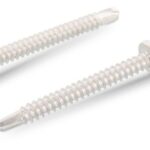 Zelfborende schroeven 4,8 x 32 mm – PZ2 – RVS A2 – Voldraad – 200 stuks