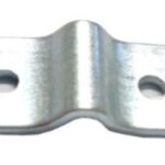 Draadpaneelklem voor 5 mm - 20x36 mm verzinkt - 100 stuks per zak