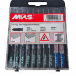 Decoupeerzaagbladen set tbv Hout en Metaal - 10 delig
