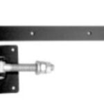 Verstelbare Duimheng + plaat compleet 80 cm - zwart