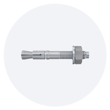 fischer 564596 Bolt anchor Plus 16/50 gvz, heavy duty anchor with high load capacity, anchor bolts for fixings heavy loads and steel structures, seismik & ETA approval FAZ II, silver fischer 564596 Bolt anchor Plus 16/50 gvz, heavy duty anchor with high load capacity, anchor bolts for fixings heavy loads and steel structures, seismik & ETA approval FAZ II, silver