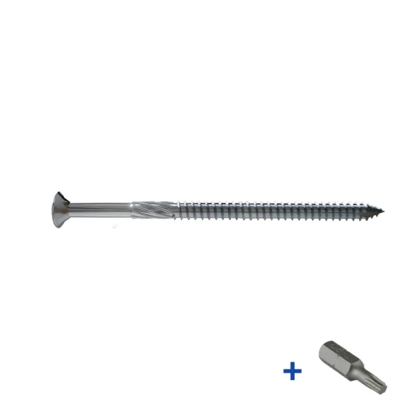 Spaanplaatschroeven Plus 6.0 x 150 mm Torx deeldraad - 100 stuks per doos