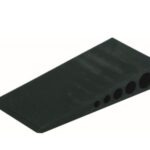 Stelwiggen Kunststof 100 x 45 x 18 mm Zwart - 25 stuks in kunststof bak