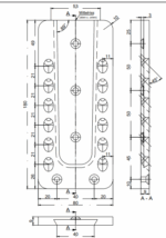 Pitzl zwaluwstaartverbinding HVP 80x180x12mm - Afbeelding 3